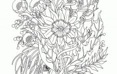 adult coloring pages flowers to download and print for free free printable flower coloring pages for adults Adult Coloring Pages Flowers To Download And Print For Free - Free Printable Flower Coloring Pages For Adults