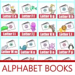 Alphabet! Free Printable Mini Books | Preschool Powol Packets   Free Printable Mini Books
