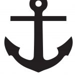 Anchor Pumpkin Stencil. Print Out This Anchor Stencil For A Sweet   Free Printable Anchor Template
