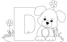 Animal Alphabet Letter D Is For Dog! Here's A Simple | Alphabet - Free Printable Animal Alphabet Letters