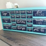 Aqua Teacher Toolbox With Black Labels | Teacher Wish List   Free Printable Teacher Toolbox Labels