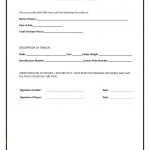 Auto Bill Of Sale Form – Bill Of Sale For A Vehicle Template   Free Printable Bill Of Sale For Car