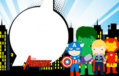 Free Printable Avengers Birthday Party Invitations