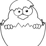 Baby Chicks Coloring Pages | Free Printable Pictures   Free Printable Easter Baby Chick Coloring Pages