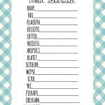 Baby Shower Games Word Scramble   Frugal Fanatic   Free Printable Baby Shower Games With Answer Key