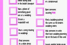 Bachelorette Scavenger Hunt - Free Printable | Bachelorette - Free Printable Bachelorette Party Games
