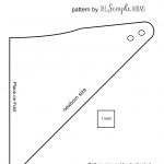 Bandana Bib Pattern … | Pleny   Free Printable Baby Bandana Bib Pattern