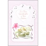 Baptism Greeting Card   Granddaughter | The Catholic Company   Free Printable Baptism Greeting Cards