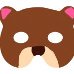 Bear Mask Template   Masks   Free Printable Bear Mask