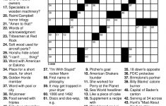 Beautiful Free Printable Puzzles Crossword Puzzle Easy Gallery Jymba - Free Printable Easy Fill In Puzzles