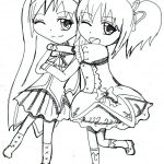 Best Friend Coloring Pages For Teenage Girls | Color Me   Free Printable Bff Coloring Pages