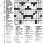 Best Merl Reagle Crossword Puzzle Printable ~ Themarketonholly   Merl Reagle's Sunday Crossword Free Printable