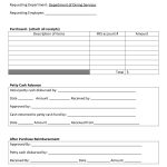 Best Photos Of Petty Cash Voucher Sample  Example Picture   Free Printable Petty Cash Voucher