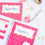 Binder Covers / Dividers Free Printables   Sarah Titus   Free Printable Dividers