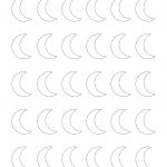 Blank Moon Templates | Printable Moon Shapes   Free Shape Templates Printable