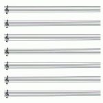 Blank Sheet Music Pdf | Free Blank Manuscript Paper To Download   Free Printable Grand Staff Paper