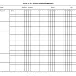 Blank+Medication+Administration+Record+Template | Work | Pinterest   Medication Chart Printable Free