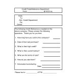 Business Credit Reference Images   Business Credit Reference   Free Printable Business Credit Application Form