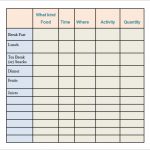 Calorie Log Printable   Yolar.cinetonic.co Inside Free Printable   Free Printable Calorie Counter Sheet
