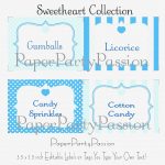 Candy Buffet Label Template – Candy Buffet Labels Free Printable   Free Printable Candy Buffet Labels Templates