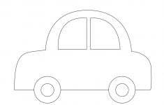 Card Shape Of The Month- Car Card Making Tutorial With Free - Free Printable Car Template