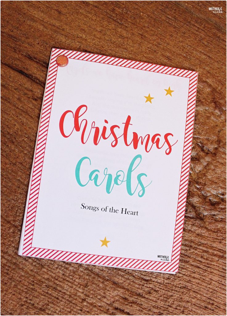 Free Printable Christmas Carols Booklet