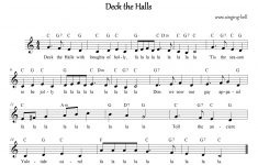 Free Printable Lyrics To Christmas Carols