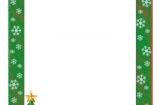 Christmas Document Borders | Free Clipart Download - Free Printable Christmas Borders