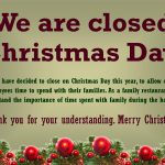 Christmas Holiday Cloing Sign The Montrose Center. 1600X1258 Free   Free Printable Holiday Signs Closed