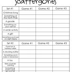 Christmas Scattergories | Homeschool Holidayopedia | Pinterest   Free Printable Activities For Adults