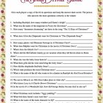 Christmas Trivia Games Within Free Printable Christmas Games For   Free Printable Christmas Games For Family Gatherings