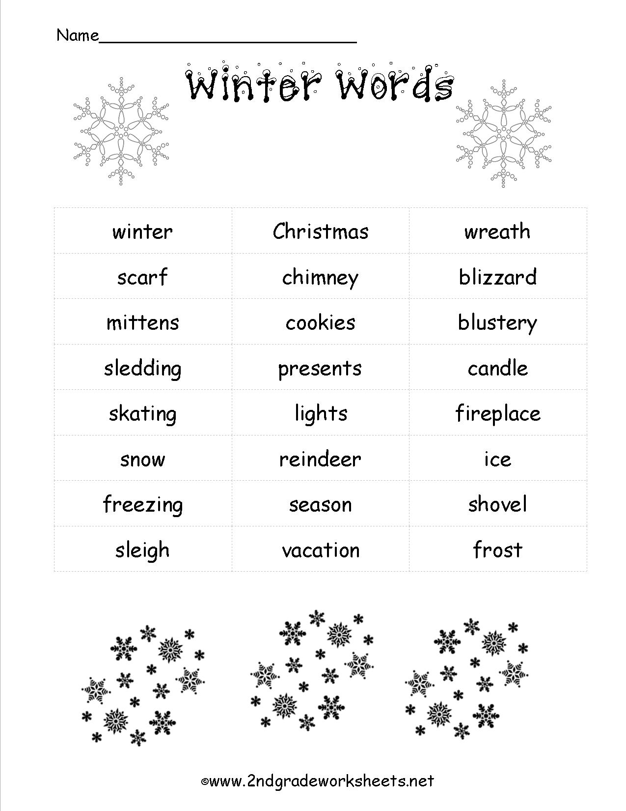 Christmas Worksheets And Printouts - Free Printable Christmas Worksheets