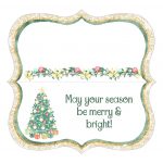 Coconut Cashews Plus Free Christmas Treat Bag Toppers Printables   Free Printable Christmas Bag Toppers Templates