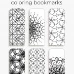 Coloring Bookmarks – Print, Color And Read | Hanna Nilsson Design   Free Printable Bookmarks To Color
