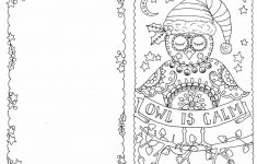 Free Printable Christmas Cards To Color