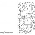 Coloring Pages ~ For Grandparents Dayles Cards Coloring Pages   Grandparents Certificate Free Printable
