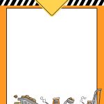 Construction Birthday Party With Free Printables | Contour De Lettre   Free Printable Construction Invitations