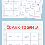 Čovjek To Sam Ja Bingo | Alati U Nastavi | Bingo, Bingo Cards, Math   Fraction Bingo Cards Printable Free