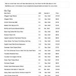 Create A Print Beer Menu With One Click   Design A Menu For Free Printable