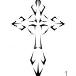 Cross Tattoo Designs For Women | Cross Tattoo Designs 13 Tribal 14   Free Printable Cross Tattoo Designs