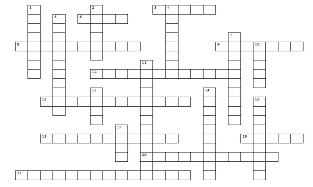 Crossword Puzzle Generator Free Crosswords Worksheet ~ Themarketonholly ...