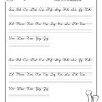 Cursive Letters Printable Free These Free Fall Letter Tracing   Free Printable Cursive Alphabet