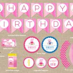 Custom Peppa Pig Birthday Party Printables / Banner / Cupcake | Etsy   Peppa Pig Birthday Banner Printable Free