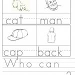 Cvc Words Worksheets Free Printable | Lostranquillos   Cvc Words Worksheets Free Printable