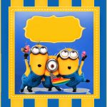 Despicable Me 2 Free Printable Kit. | Oh My Fiesta! In English   Free Printable Minion Food Labels