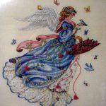 Dimensions Cross Stitch Patterns Free | Cross Stitch Angel   Free Printable Cross Stitch Patterns Angels