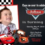 Disney Cars Invitation   Free Printable Disney Cars Birthday Party Invitations