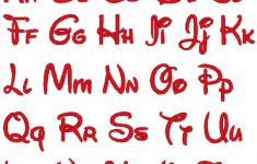 Disney Mickey Mouse Fonts 178078 Free Printable Letter Stencils - Free Printable Disney Font Stencils