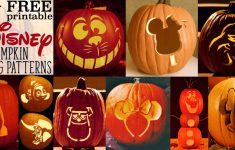 Disney Pumpkin Stencils: Over 130 Printable Pumpkin Patterns - Free Printable Toy Story Pumpkin Carving Patterns