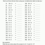 Divisionheet Grade Kids Printableheets Facts Year Tes Pictures   Free Printable Division Worksheets Grade 3